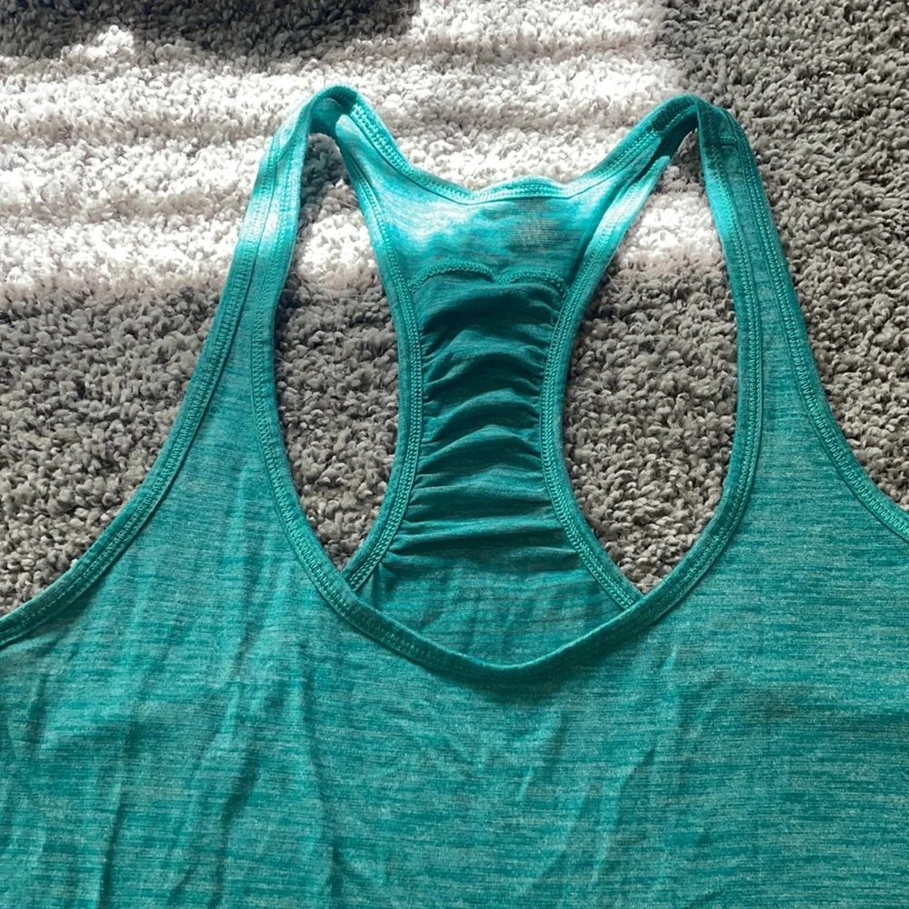 lululemon athletica Teal Racerback Tank